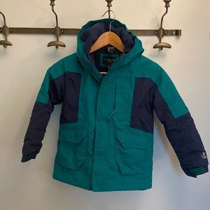 Lands End Kids Squall Waterproof Insulated Winter Jacket L